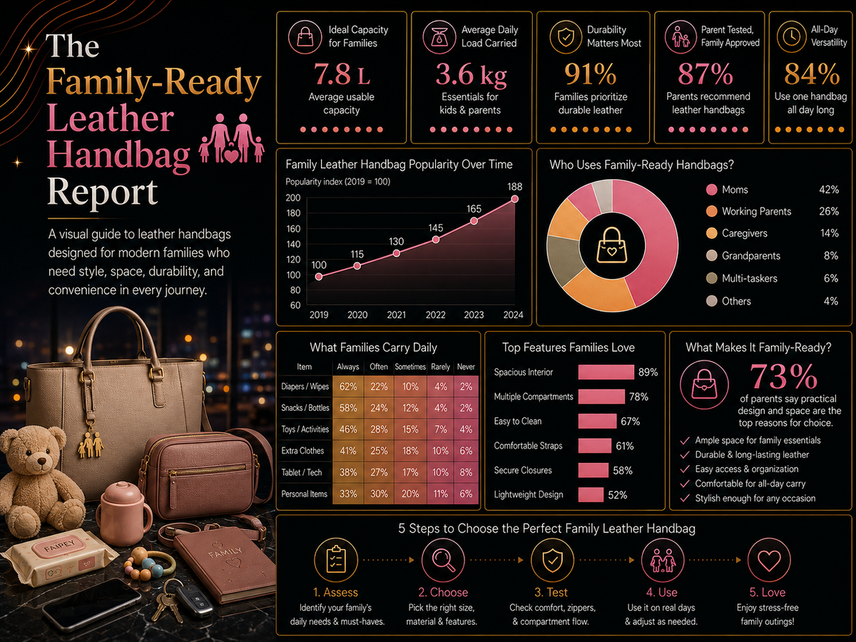 The Family-Ready Leather Handbag Report
