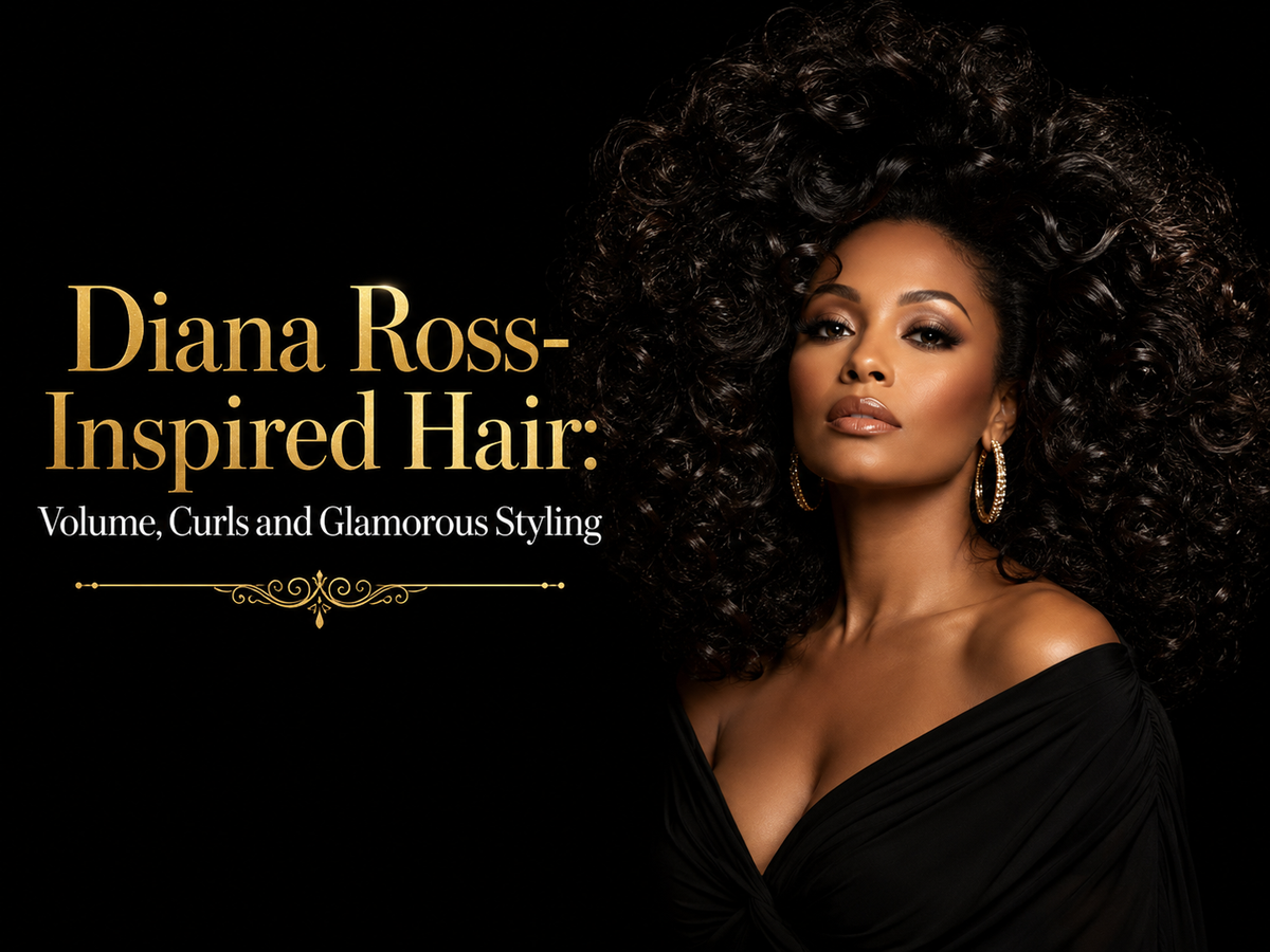 Diana Ross-Inspired Hair: Volume, Curls and Glamorous Styling