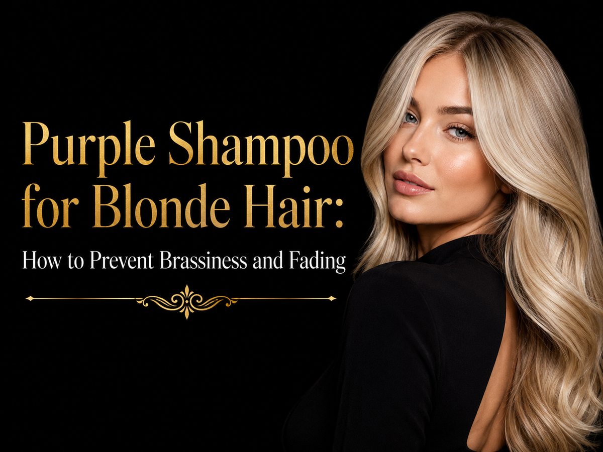 Purple Shampoo for Blonde Hair: How to Prevent Brassiness and Fading