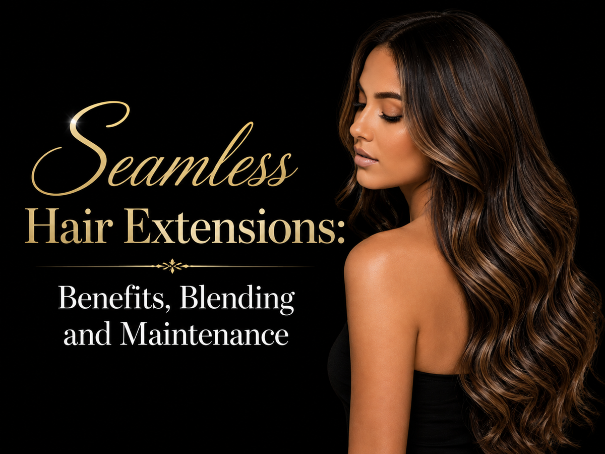 Seamless Hair Extensions: Benefits, Blending and Maintenance