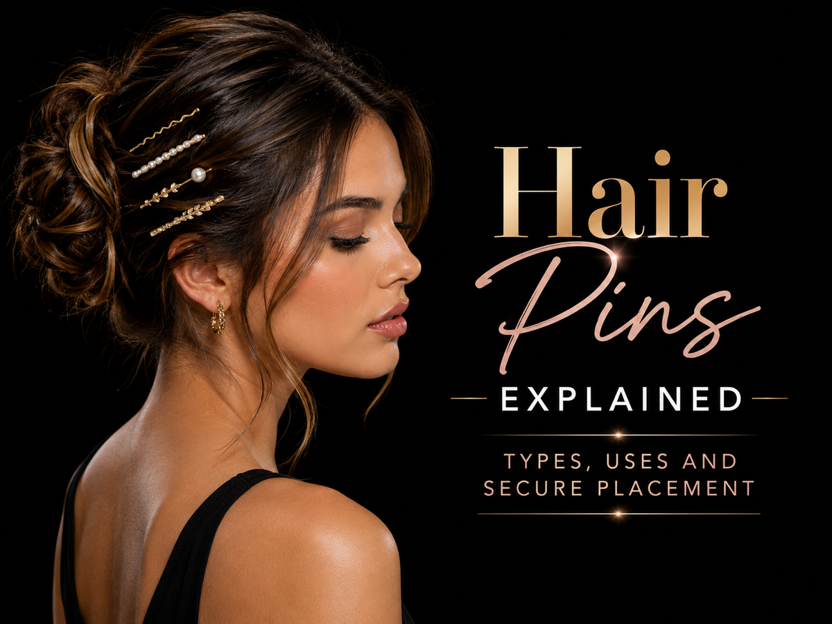Hair Pins Explained: Types, Uses and Secure Placement