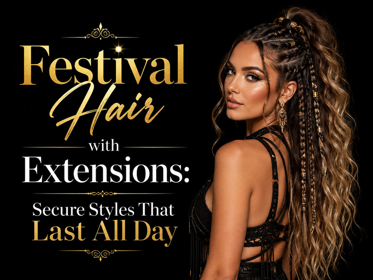 Festival Hair with Extensions: Secure Styles That Last All Day