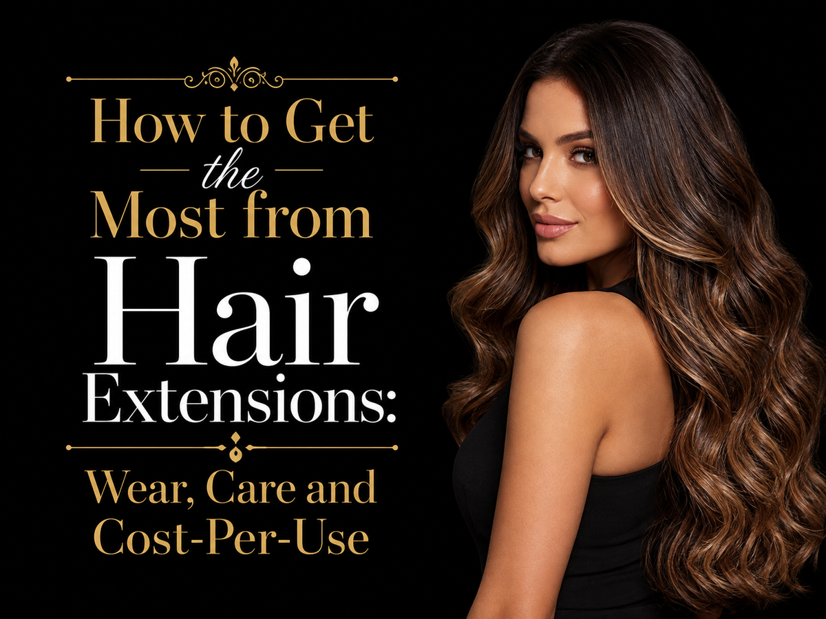 How to Get the Most from Hair Extensions: Wear, Care and Cost-Per-Use