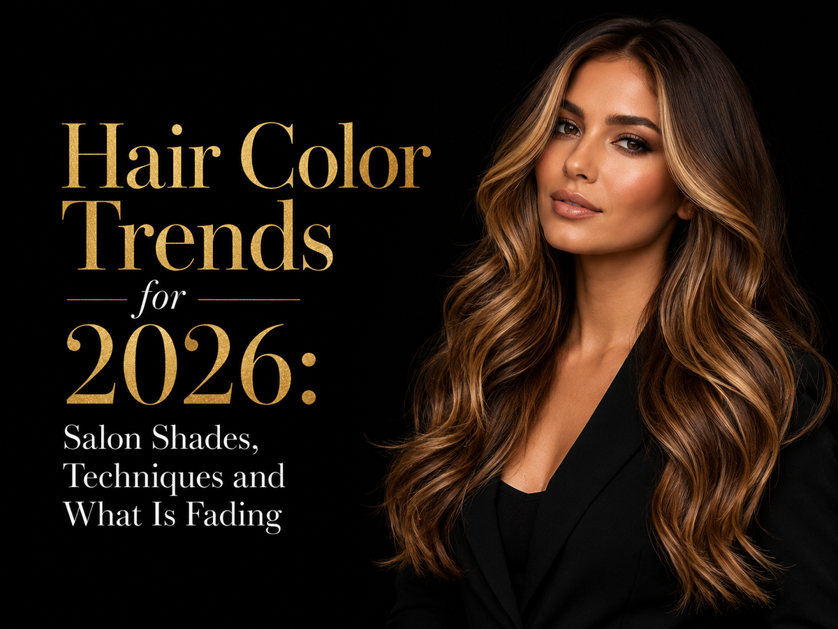 Hair Color Trends for 2026: Salon Shades, Techniques and What Is Fading