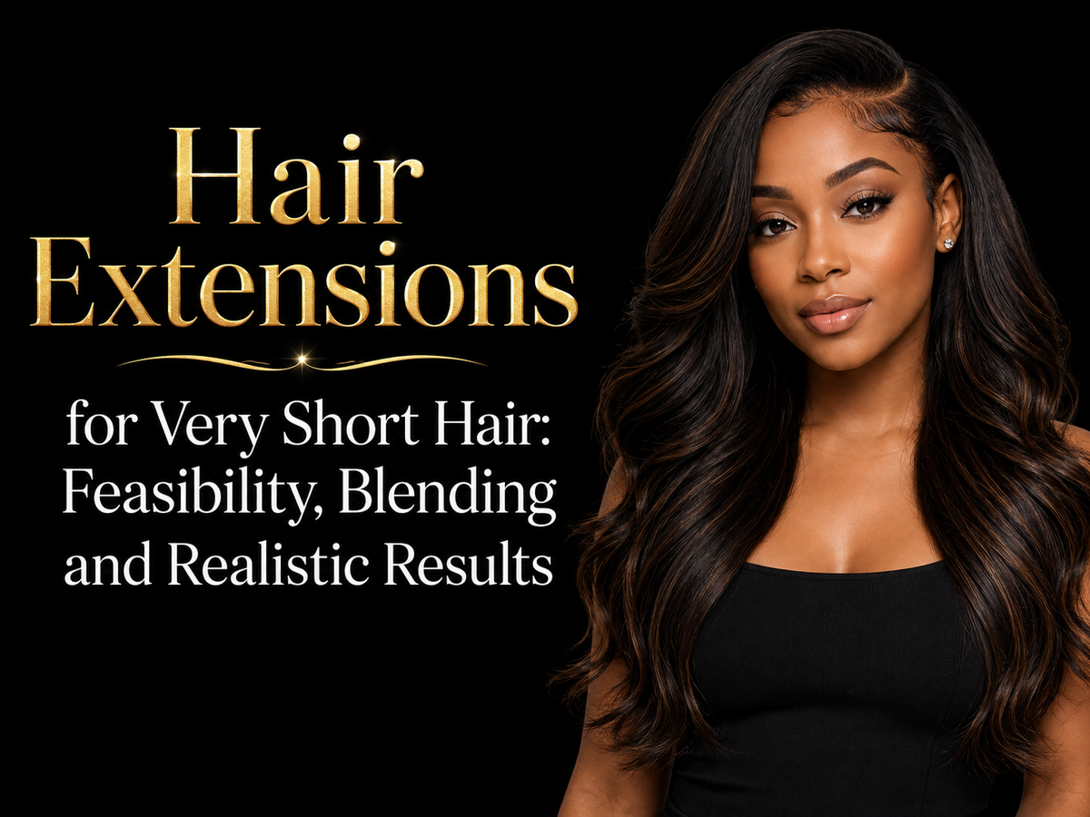 Hair Extensions for Very Short Hair: Feasibility, Blending and Realistic Results
