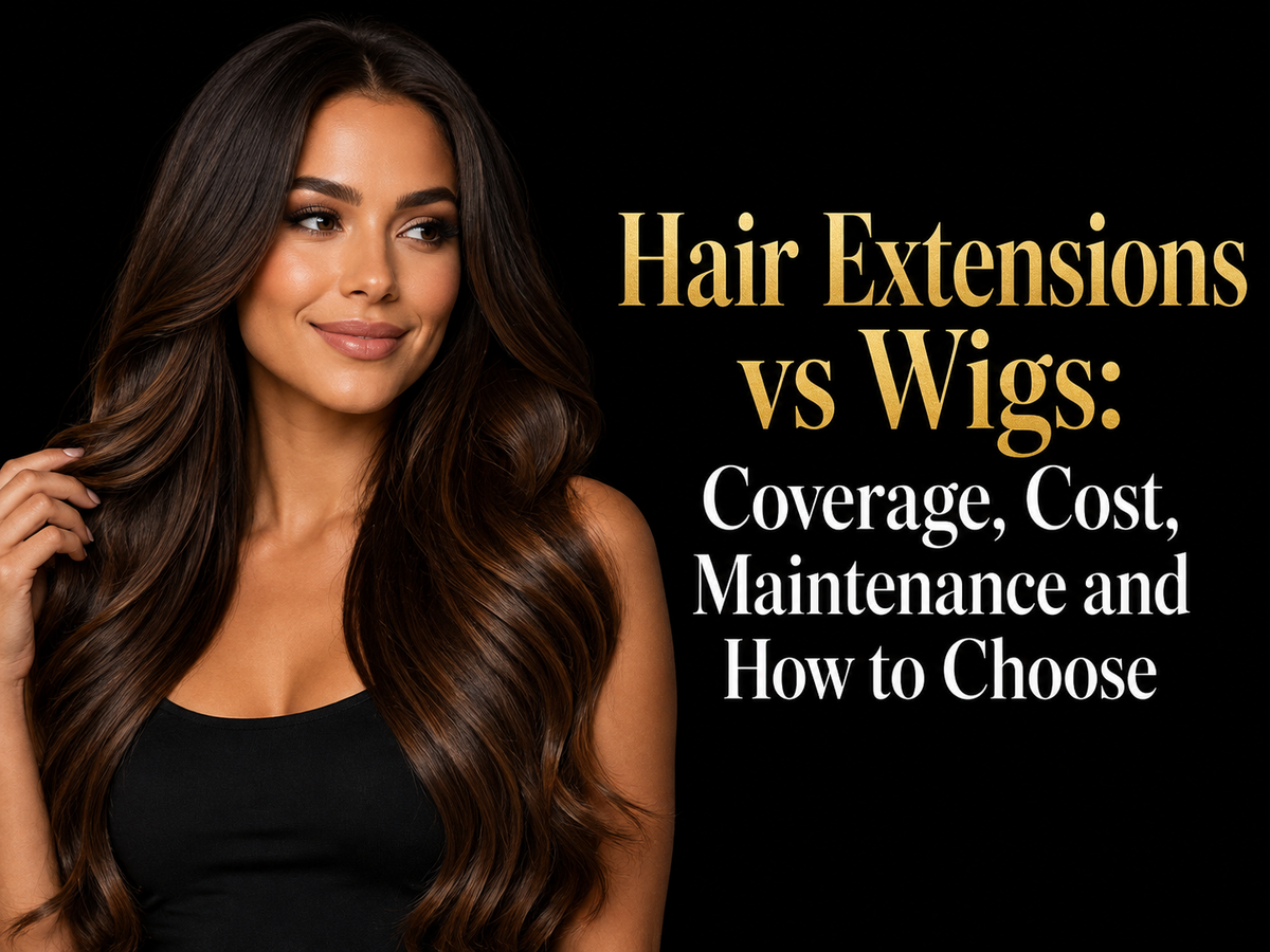 Hair Extensions vs Wigs: Coverage, Cost, Maintenance and How to Choose