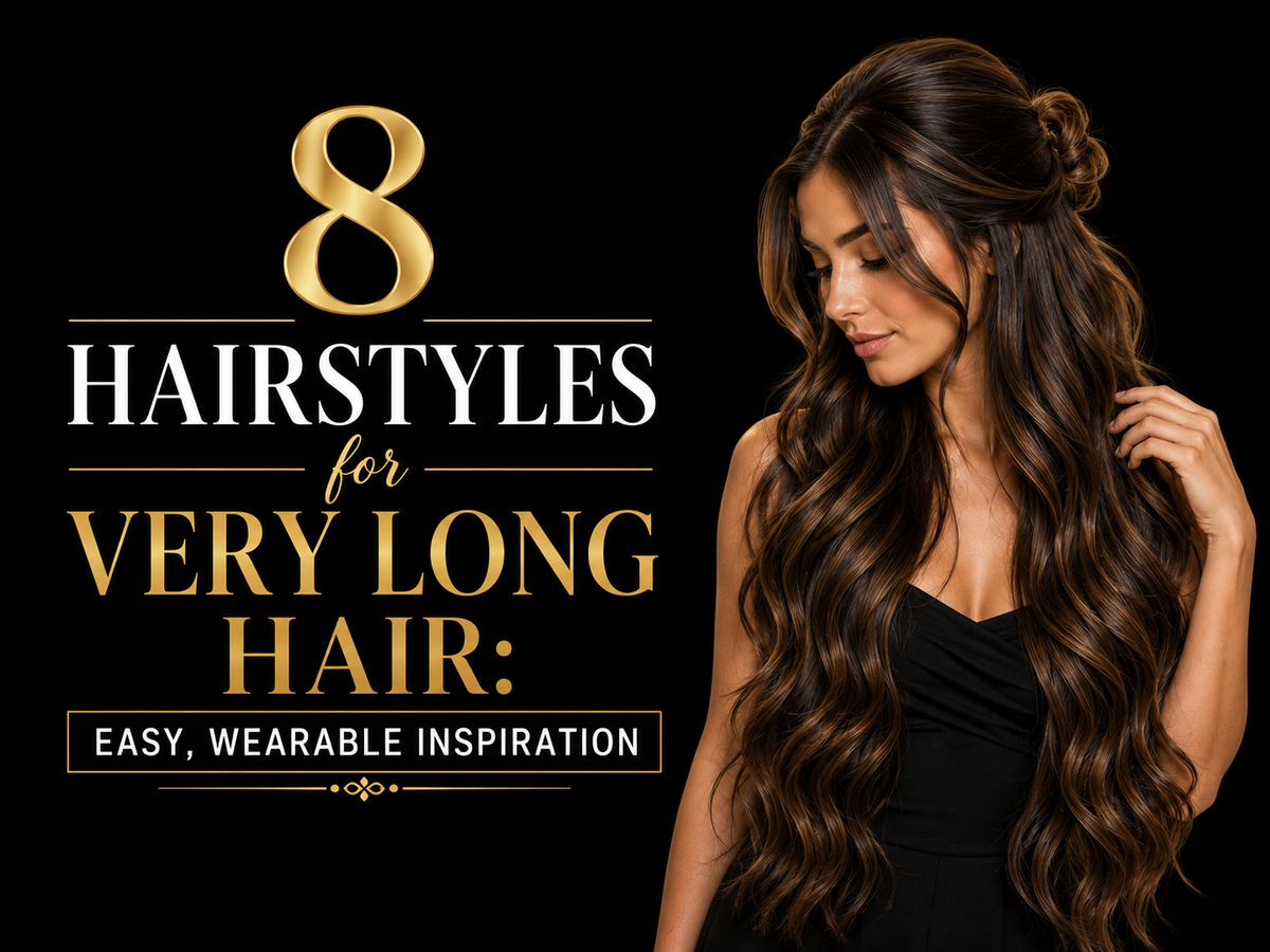 8 Hairstyles for Very Long Hair: Easy, Wearable Inspiration