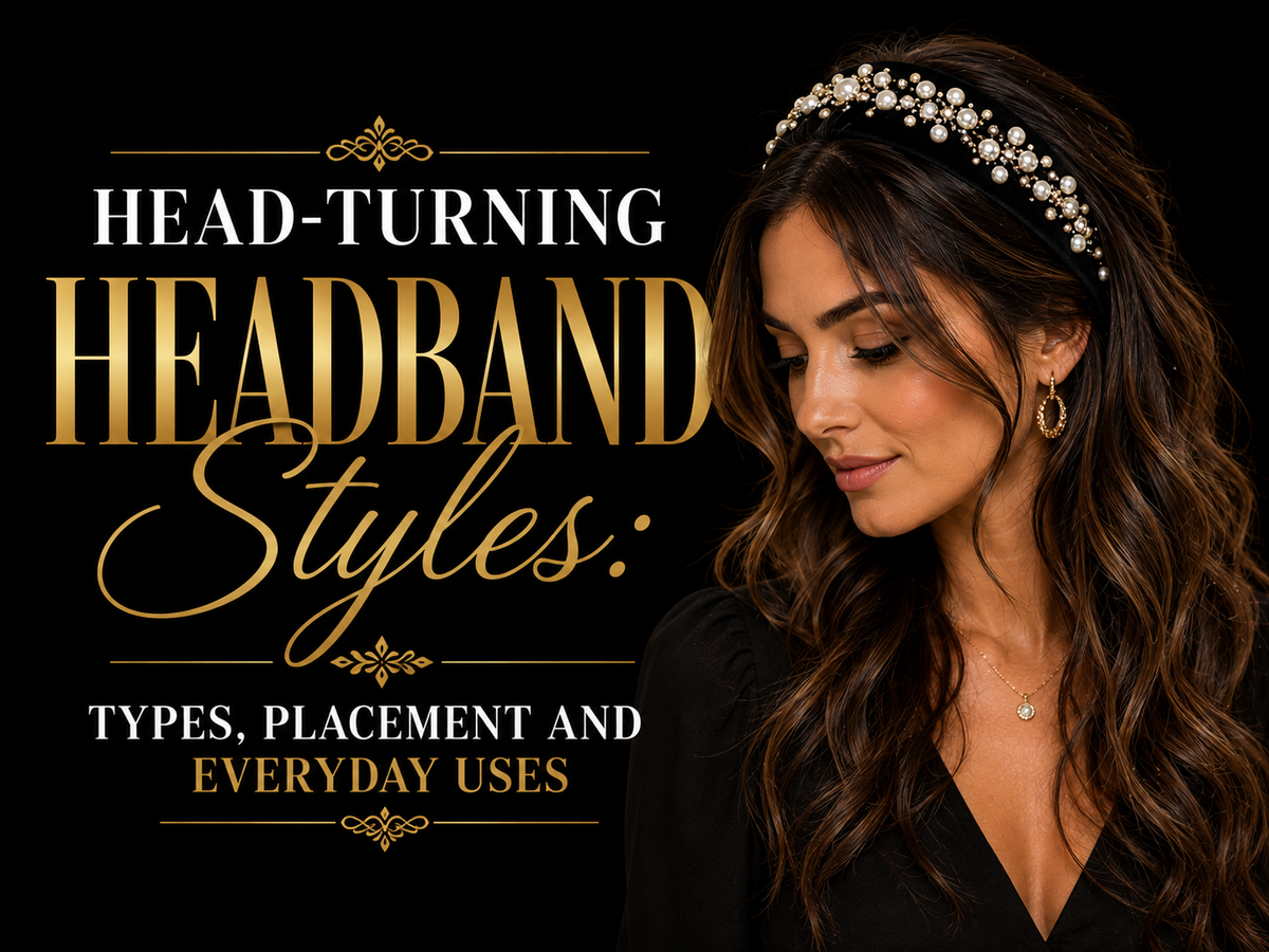 Head-Turning Headband Styles: Types, Placement and Everyday Uses