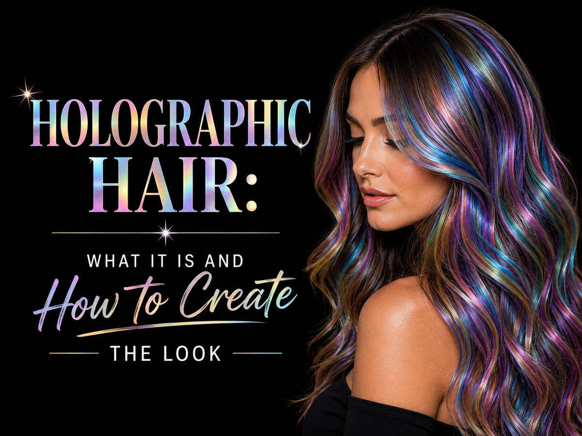 Holographic Hair: What It Is and How to Create the Look