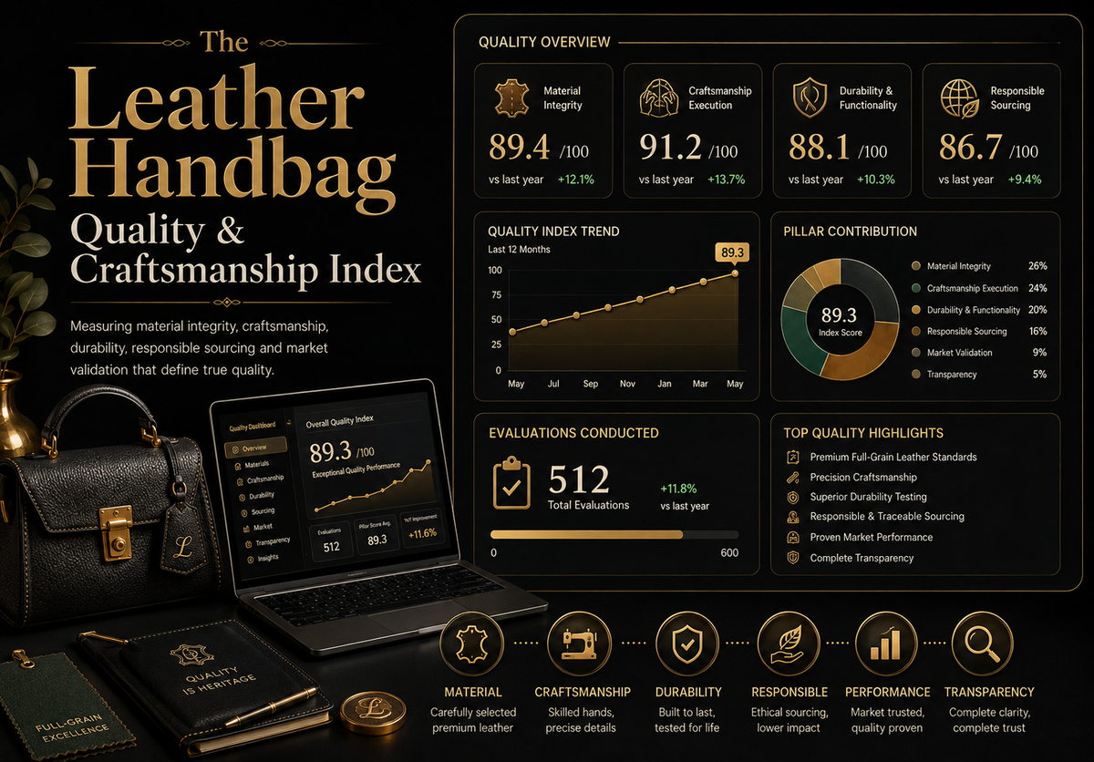 The Leather Handbag Quality &amp; Craftsmanship Index