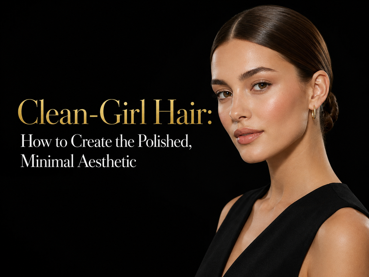Clean-Girl Hair: How to Create the Polished, Minimal Aesthetic