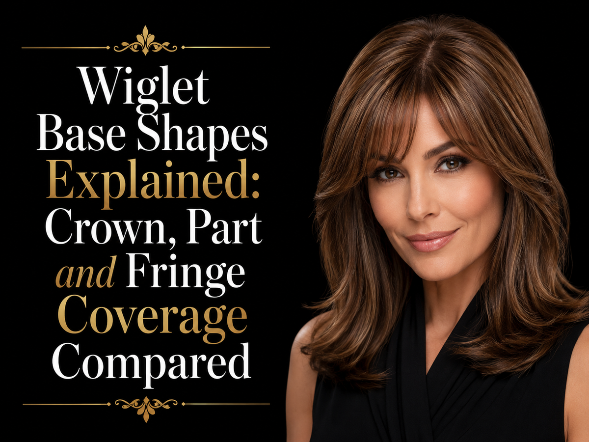 Wiglet Base Shapes Explained: Crown, Part and Fringe Coverage Compared