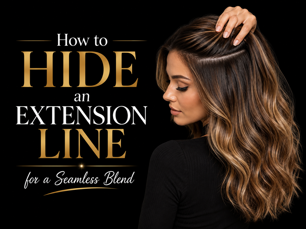 How to Hide an Extension Line for a Seamless Blend
