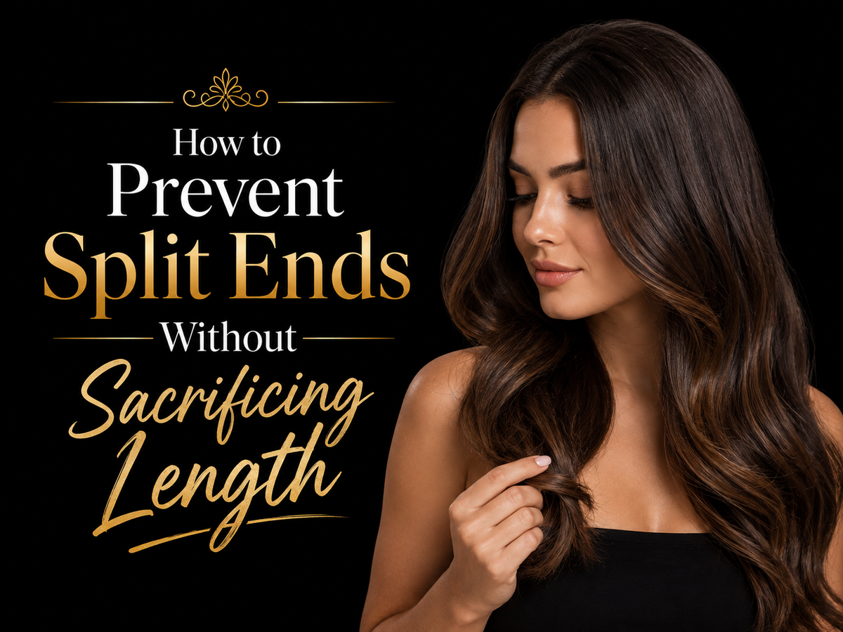 How to Prevent Split Ends Without Sacrificing Length