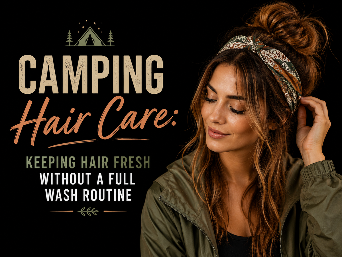Camping Hair Care: Keeping Hair Fresh Without a Full Wash Routine