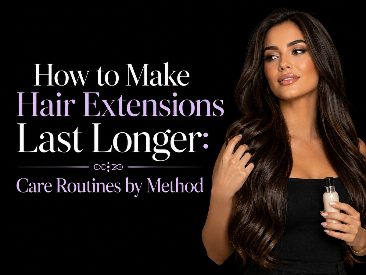 How to Make Hair Extensions Last Longer: Care Routines by Method
