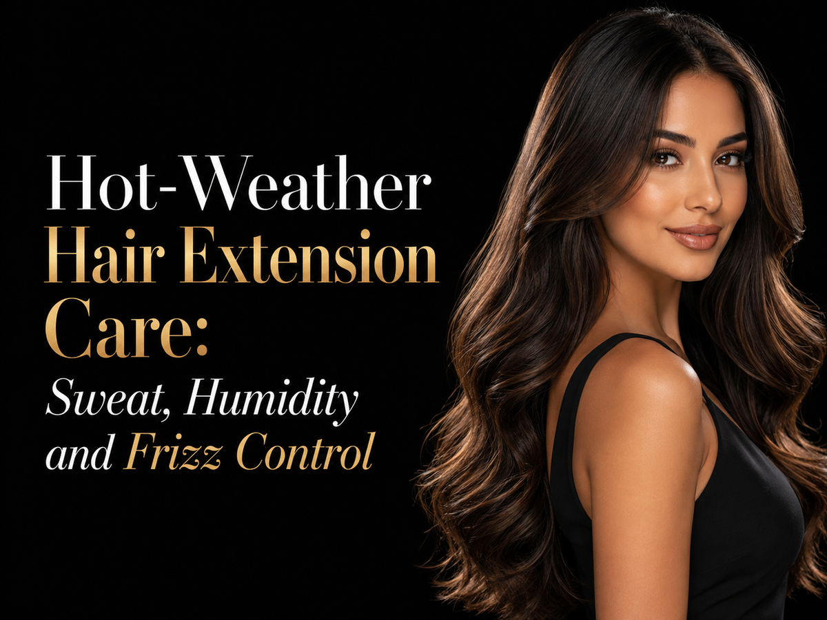 Hot-Weather Hair Extension Care: Sweat, Humidity and Frizz Control