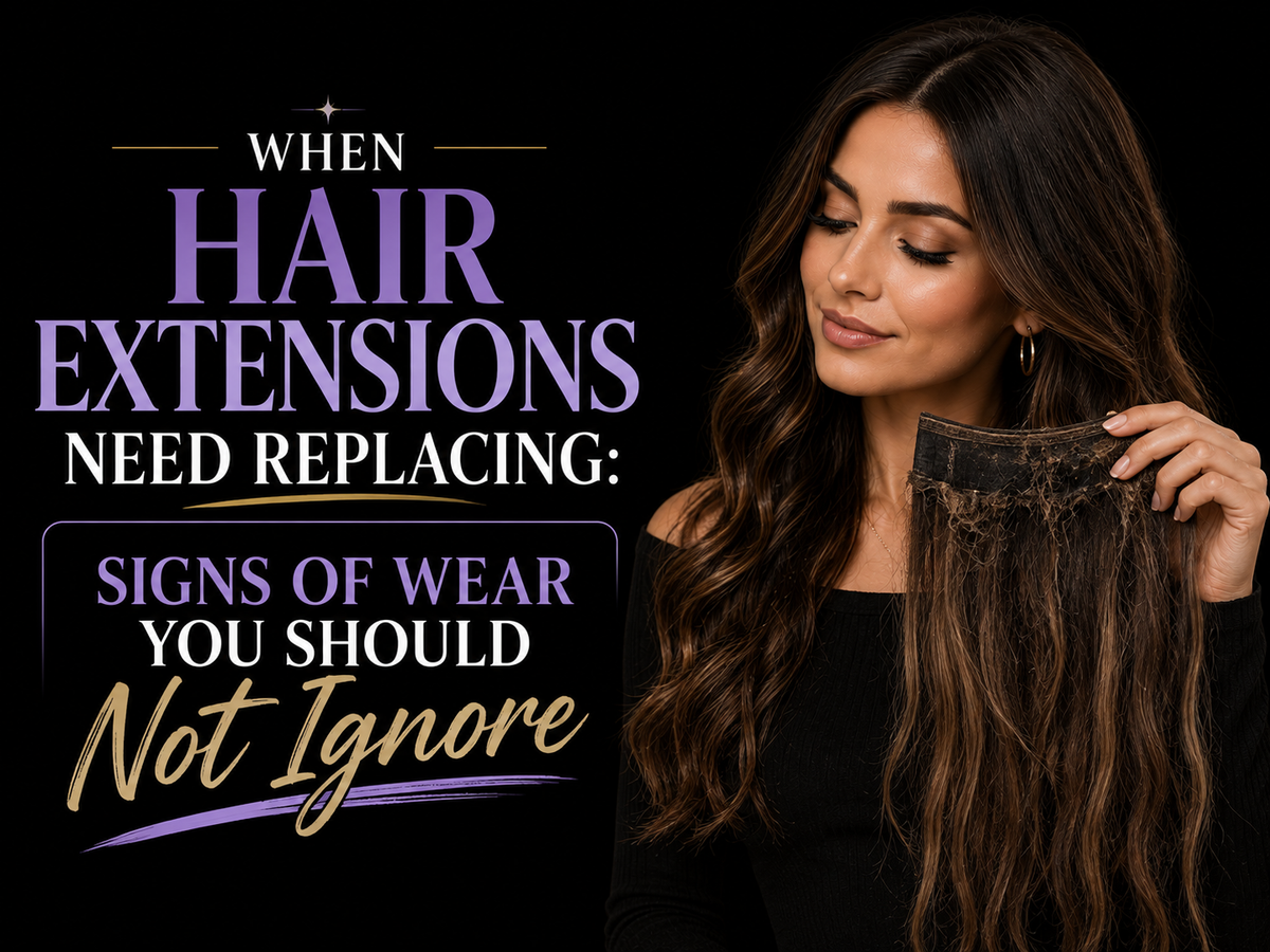When Hair Extensions Need Replacing: Signs of Wear You Should Not Ignore