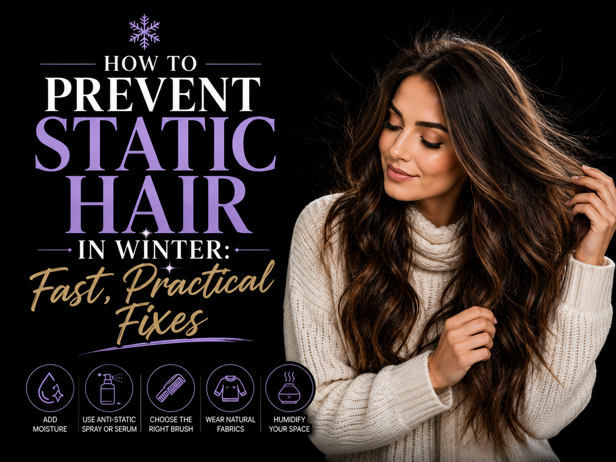 How to Prevent Static Hair in Winter: Fast, Practical Fixes