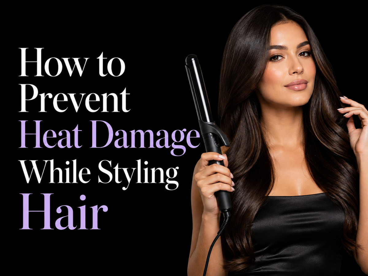 How to Prevent Heat Damage While Styling Hair