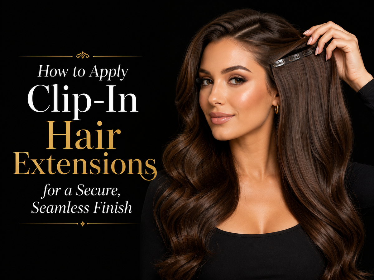 How to Apply Clip-In Hair Extensions for a Secure, Seamless Finish
