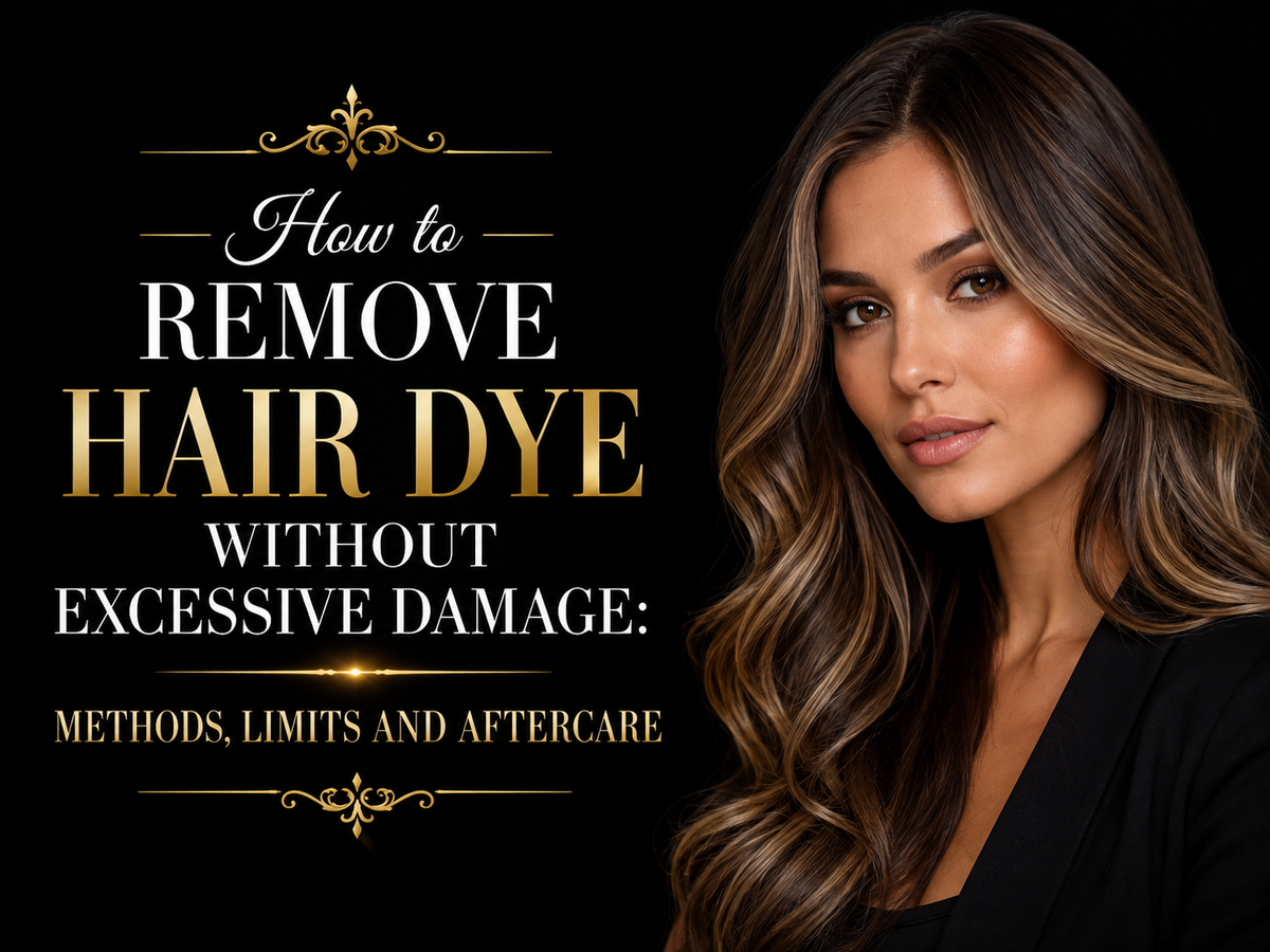 How to Remove Hair Dye Without Excessive Damage: Methods, Limits and Aftercare