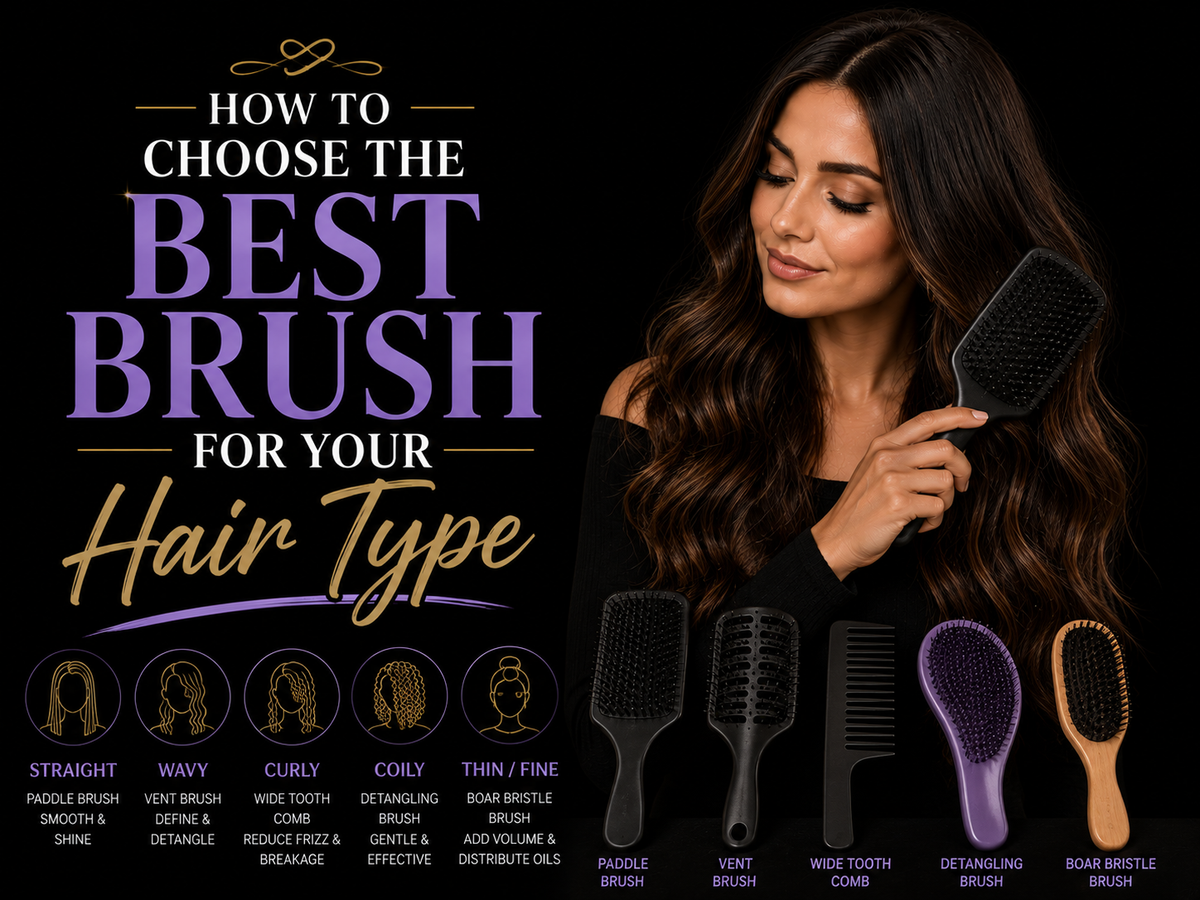 How to Choose the Best Brush for Your Hair Type