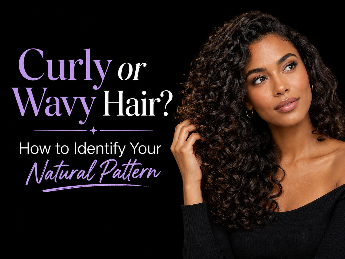 Curly or Wavy Hair? How to Identify Your Natural Pattern