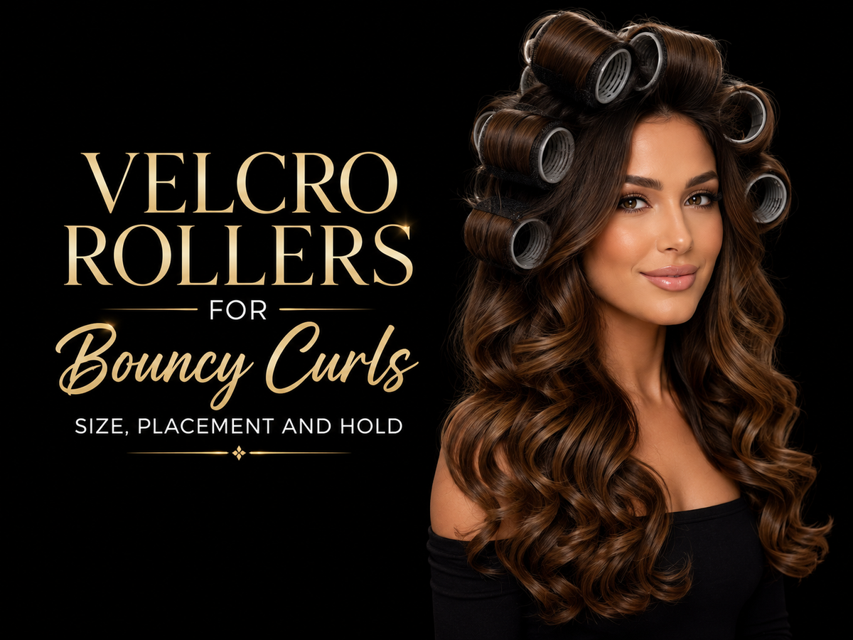 Velcro Rollers for Bouncy Curls: Size, Placement and Hold