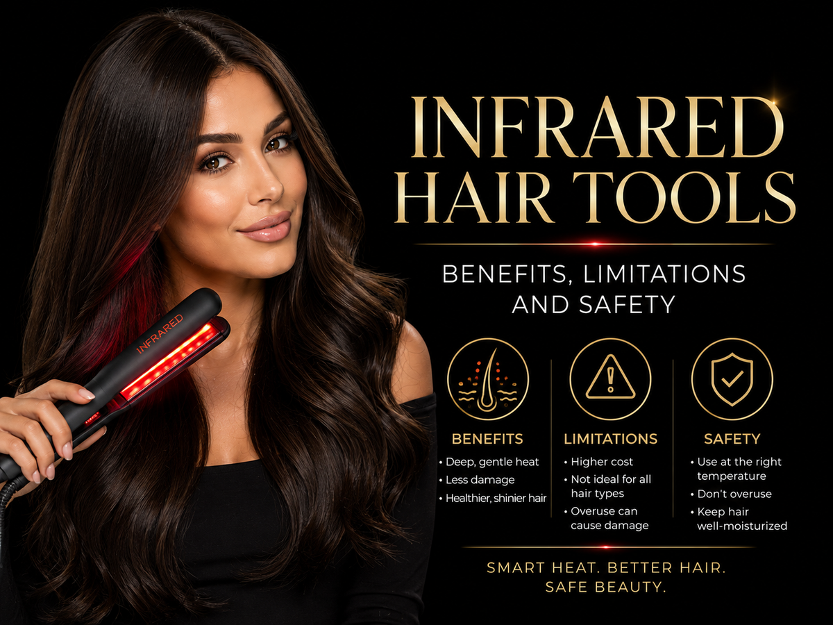 Infrared Hair Tools: Benefits, Limitations and Safety