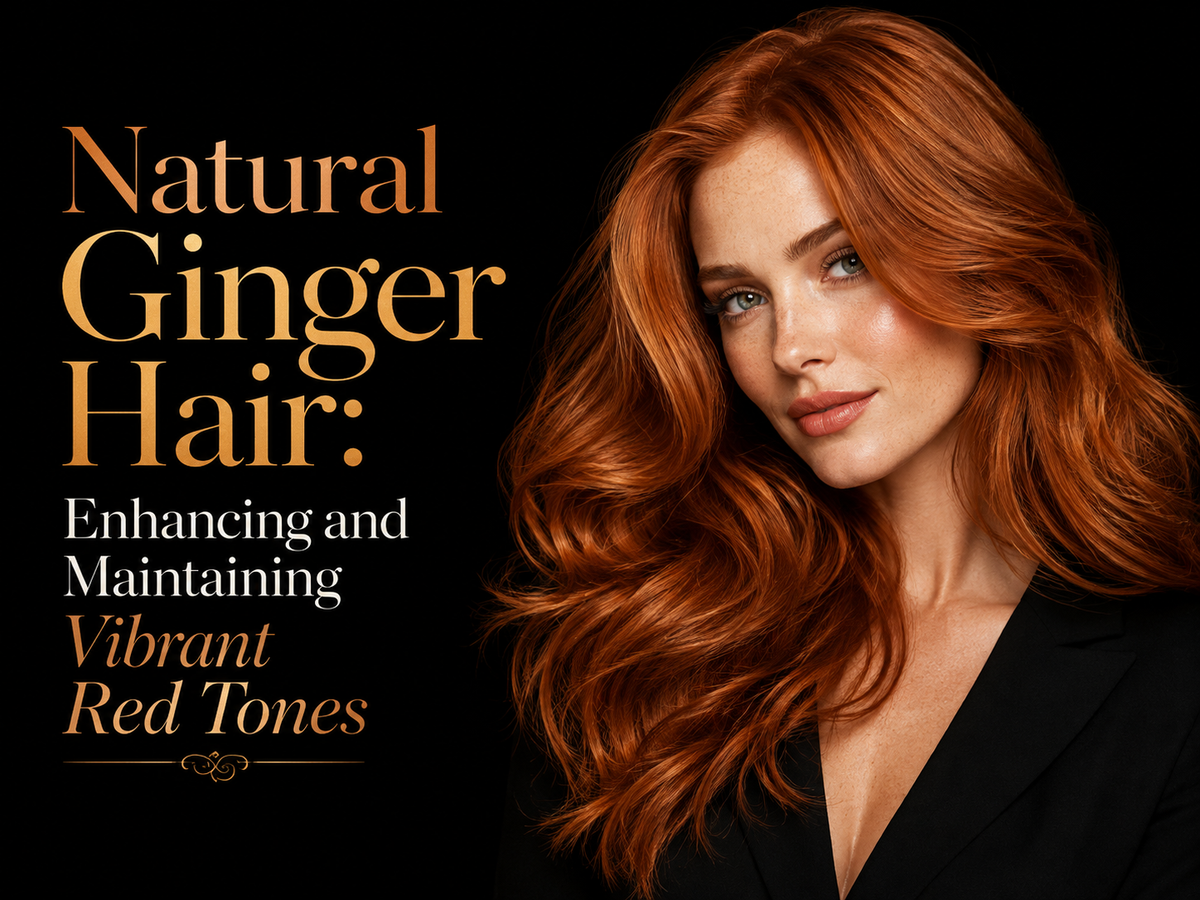 Natural Ginger Hair: Enhancing and Maintaining Vibrant Red Tones