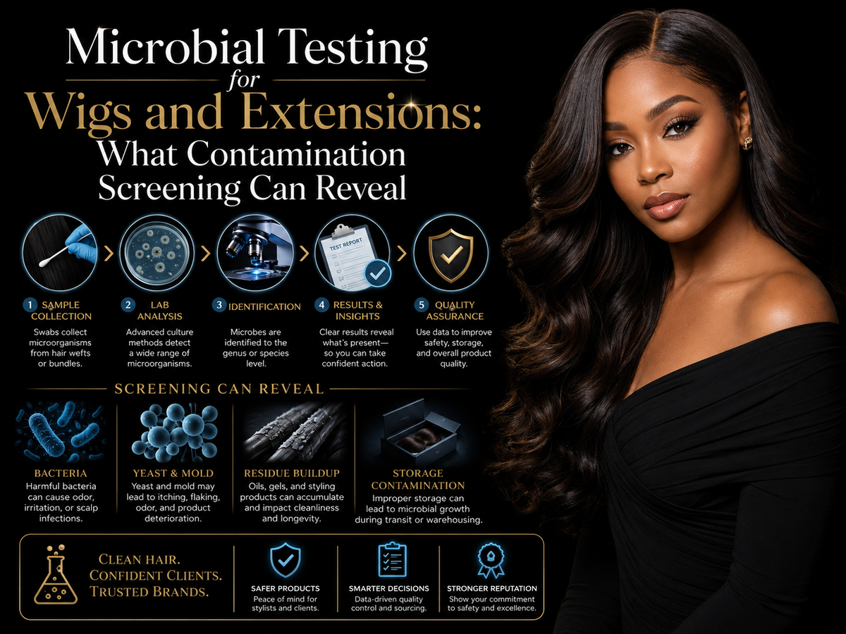 Microbial Testing for Wigs and Extensions: What Contamination Screening Can Reveal
