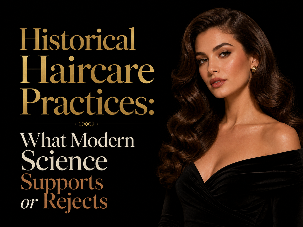 Historical Haircare Practices: What Modern Science Supports or Rejects