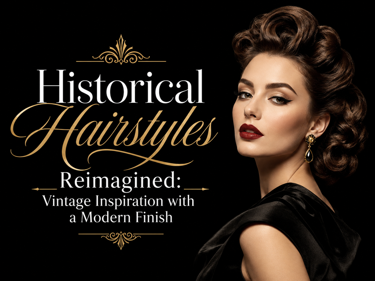 Historical Hairstyles Reimagined: Vintage Inspiration with a Modern Finish