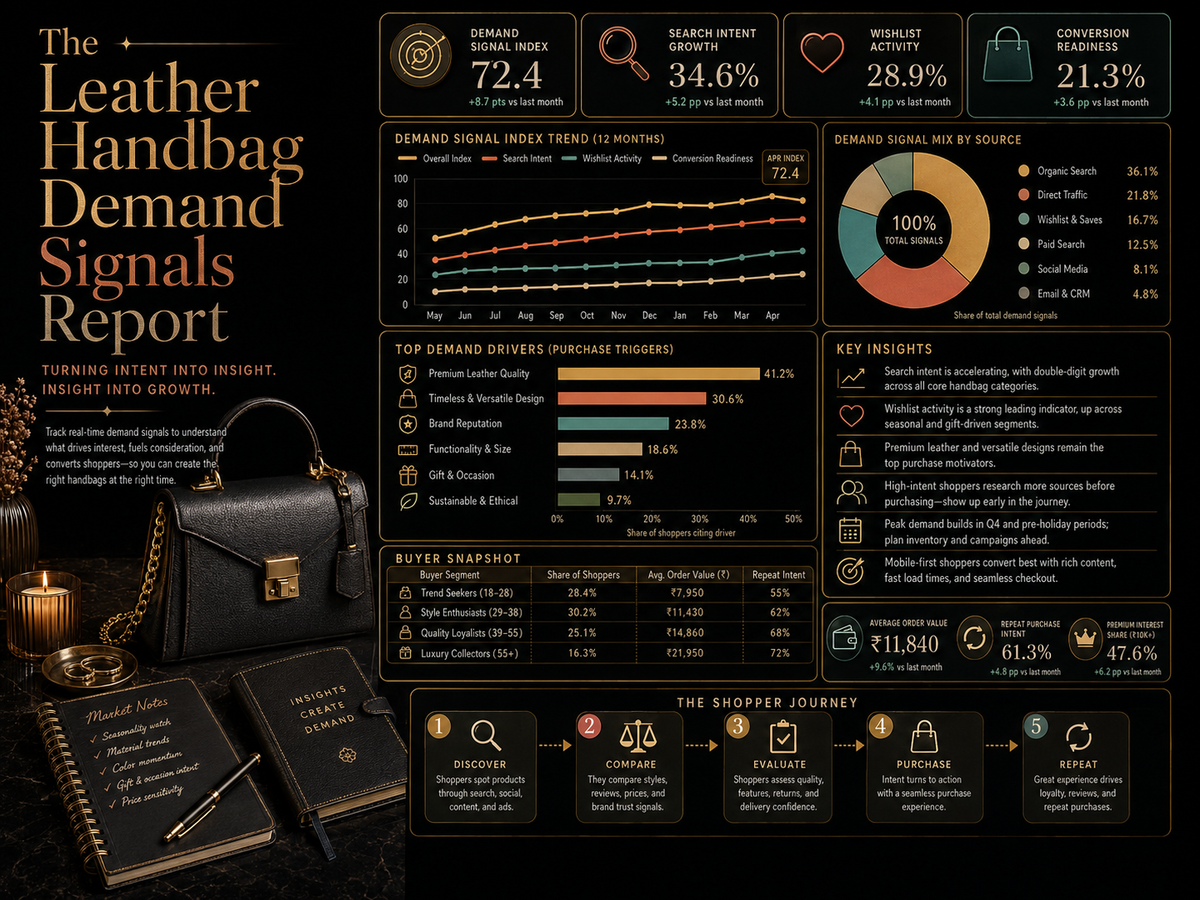 The Leather Handbag Demand Signals Report