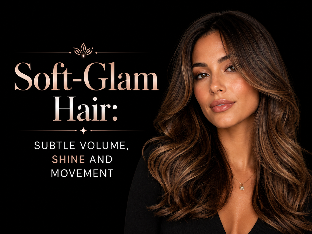 Soft-Glam Hair: Subtle Volume, Shine and Movement