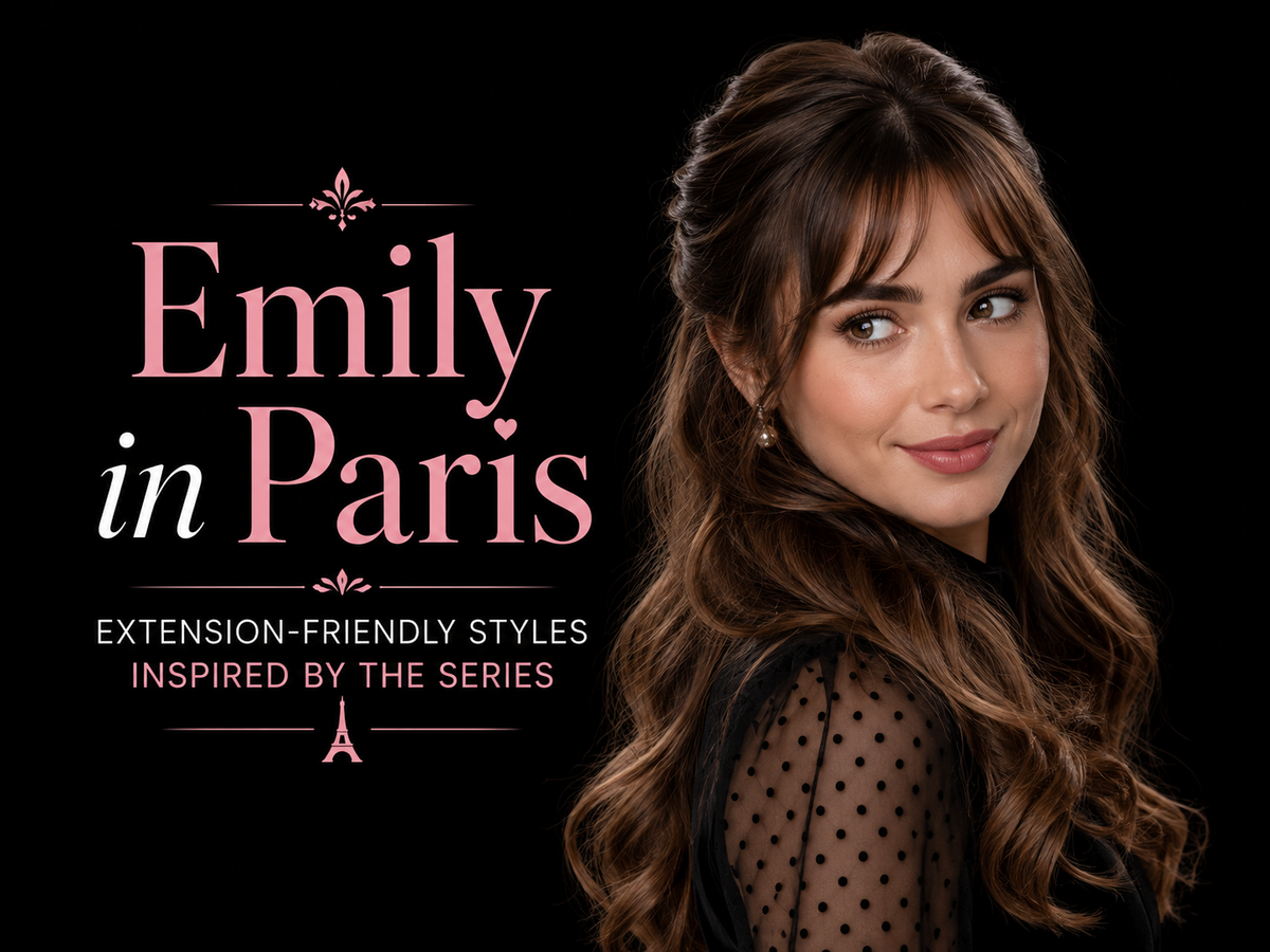 Emily in Paris Hair: Extension-Friendly Styles Inspired by the Series