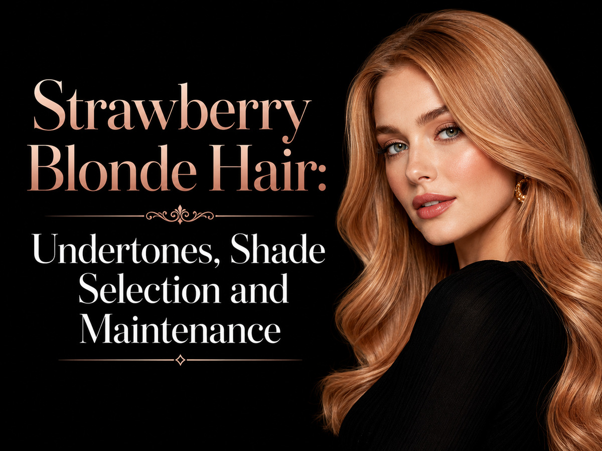 Strawberry Blonde Hair: Undertones, Shade Selection and Maintenance