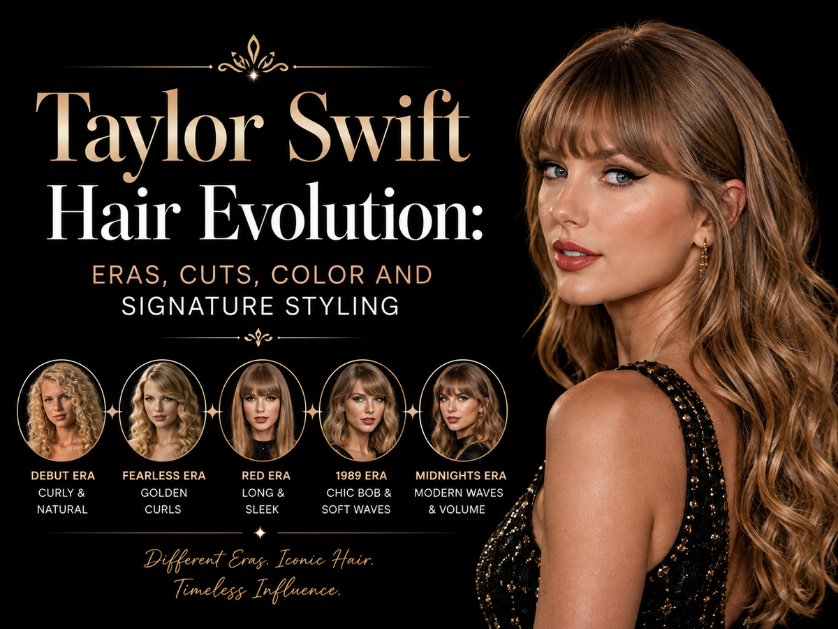Taylor Swift Hair Evolution: Eras, Cuts, Color and Signature Styling