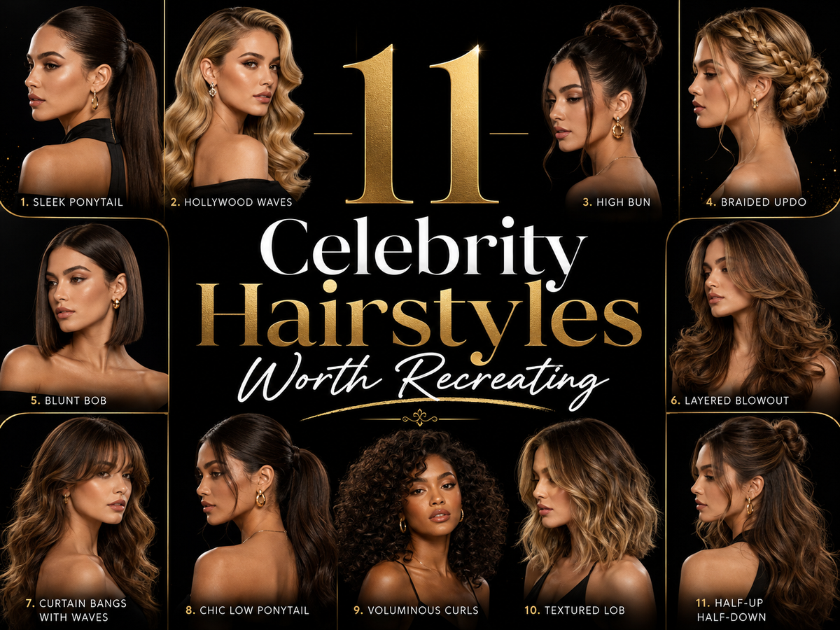 11 Celebrity Hairstyles Worth Recreating