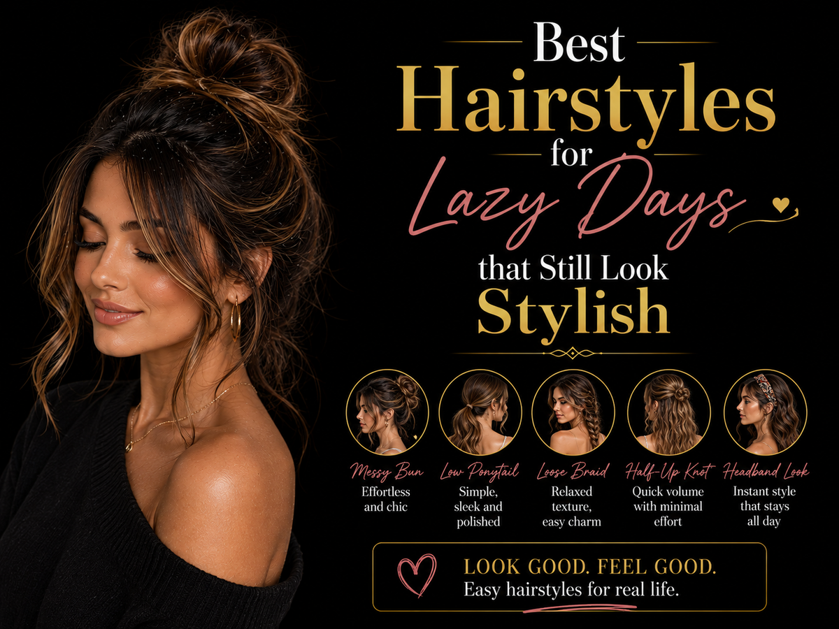 Best Hairstyles for Lazy Days that Still Look Stylish