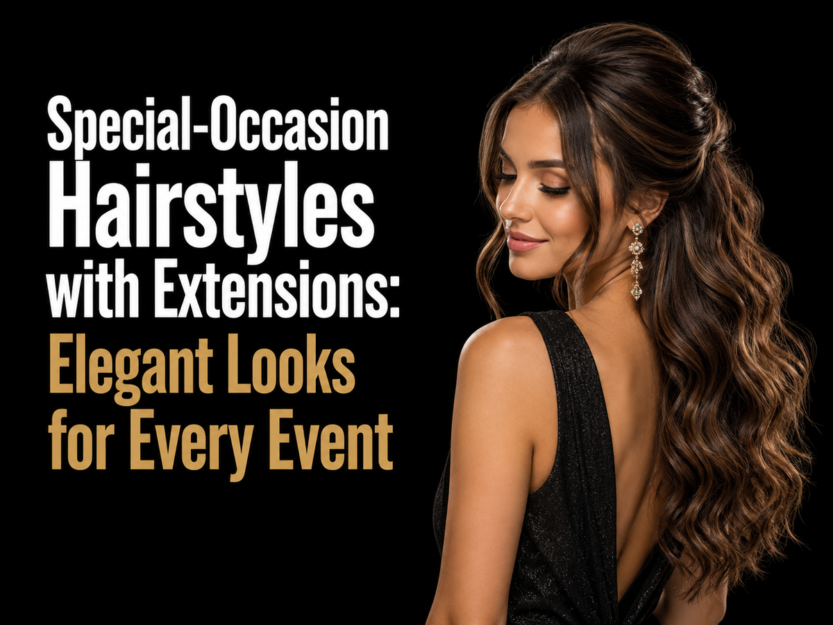 Special-Occasion Hairstyles with Extensions: Elegant Looks for Every Event