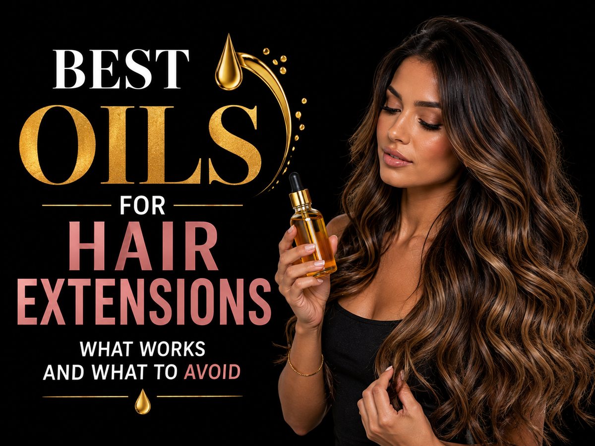 Best Oils for Hair Extensions: What Works and What to Avoid
