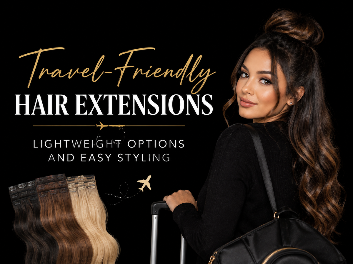 Travel-Friendly Hair Extensions: Lightweight Options and Easy Styling