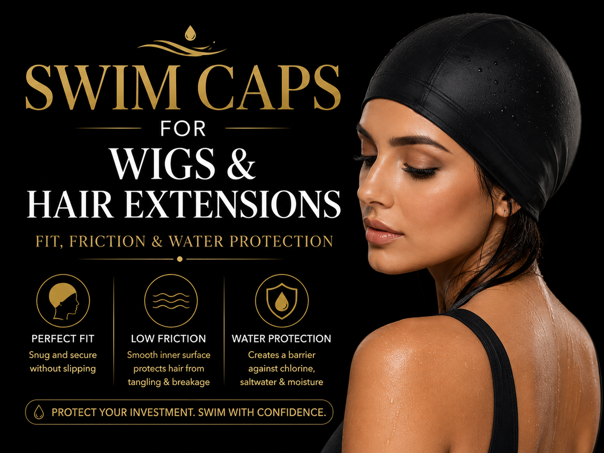 Swim Caps for Wigs and Hair Extensions: Fit, Friction and Water Protection