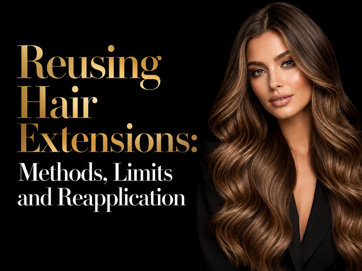 Reusing Hair Extensions: Methods, Limits and Reapplication