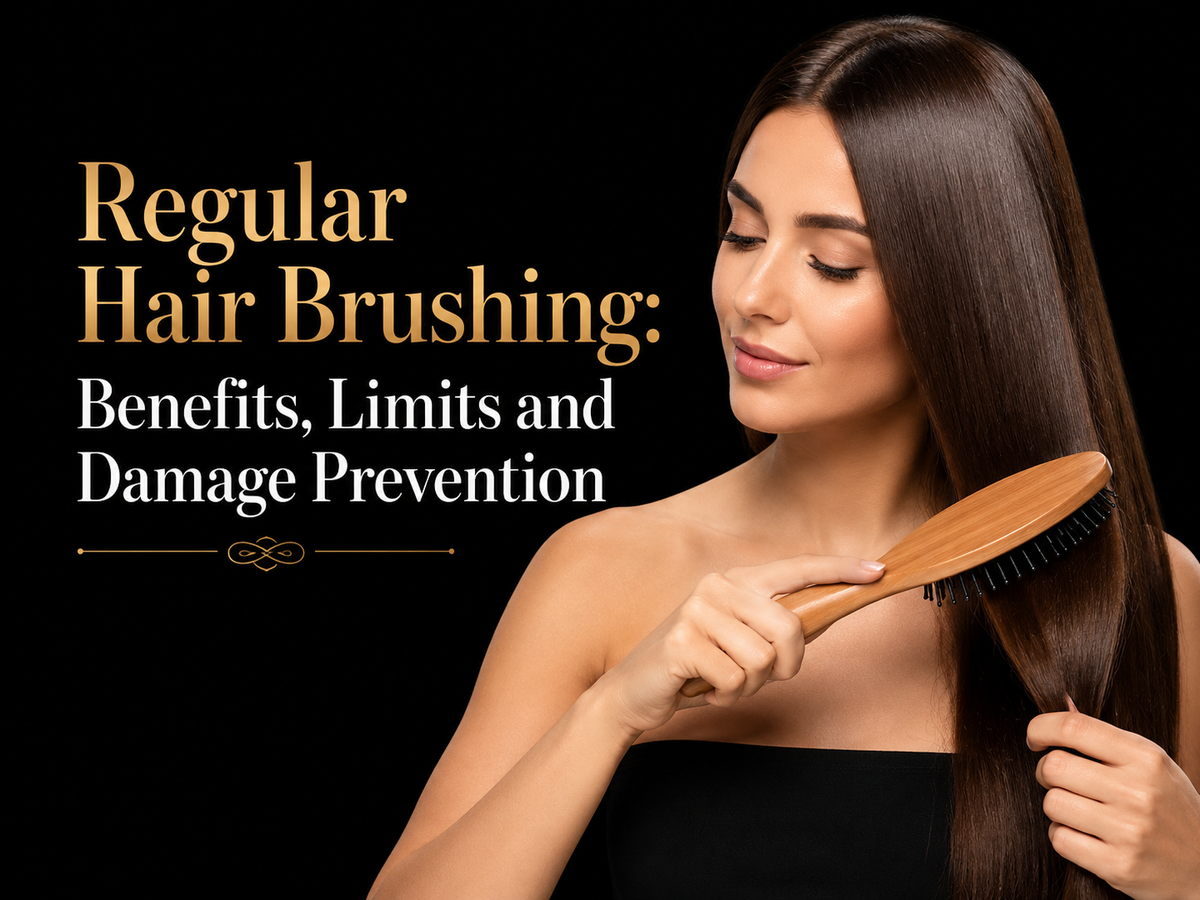 Regular Hair Brushing: Benefits, Limits and Damage Prevention
