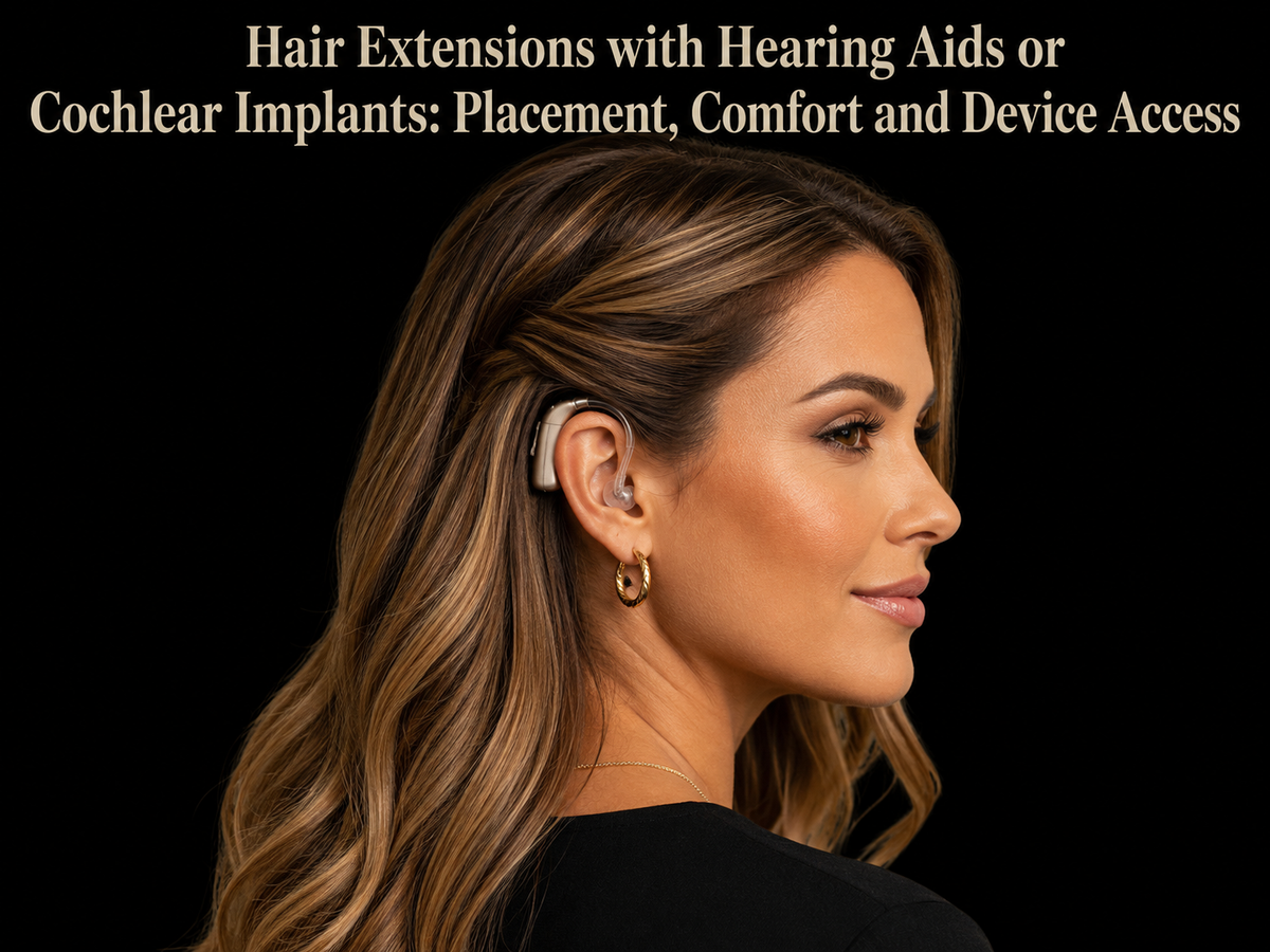 Hair Extensions with Hearing Aids or Cochlear Implants: Placement, Comfort and Device Access