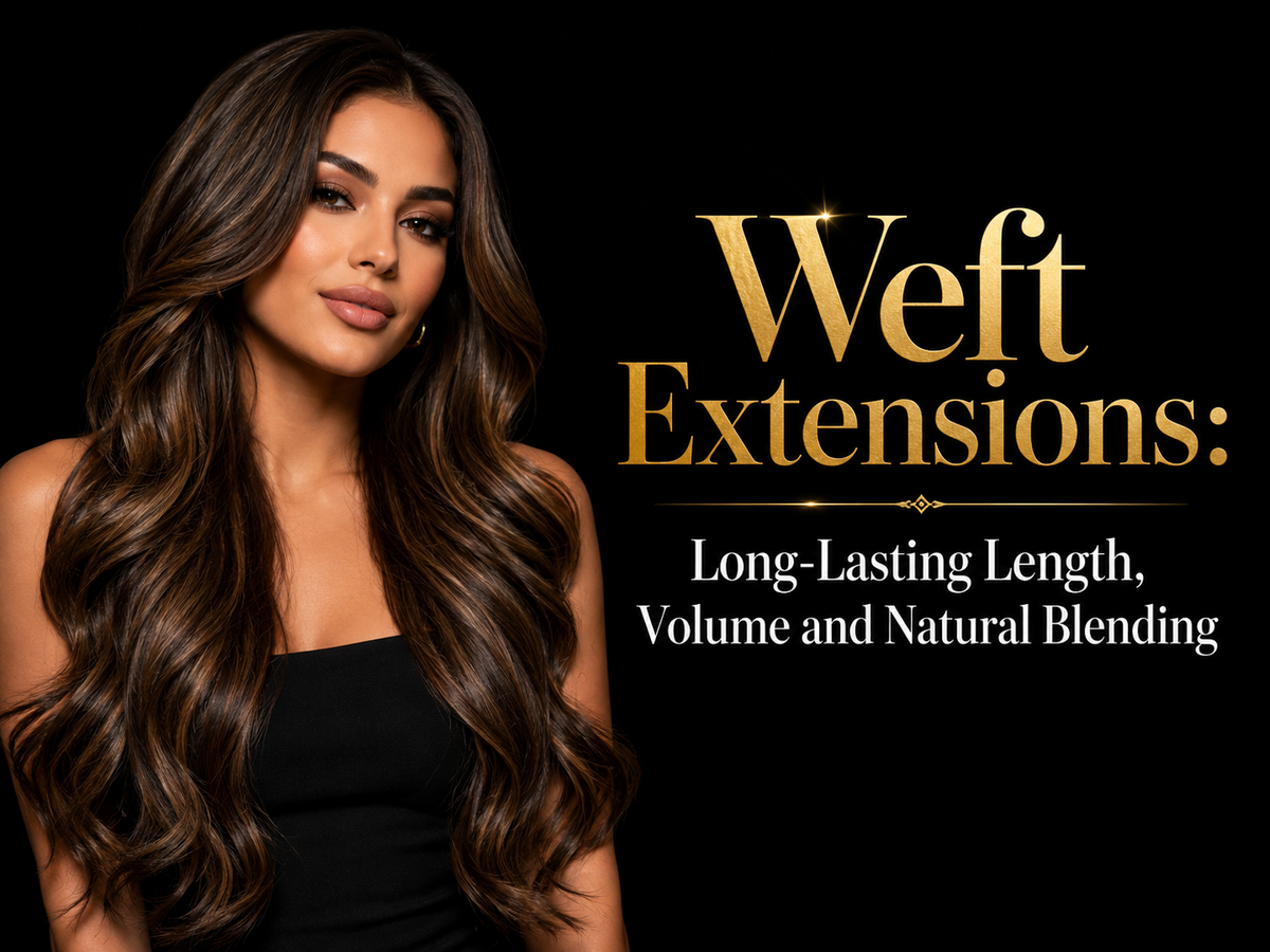 Weft Extensions: Long-Lasting Length, Volume and Natural Blending