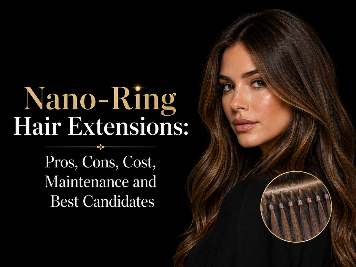 Nano-Ring Hair Extensions: Pros, Cons, Cost, Maintenance and Best Candidates